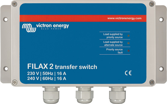 VE Transfer Switch 5 кВА / 230 В — Распределение и защита питания
